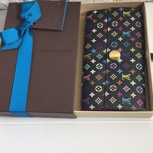 🦋MULTICOLOR🦋 Pink louis vuitton wallet